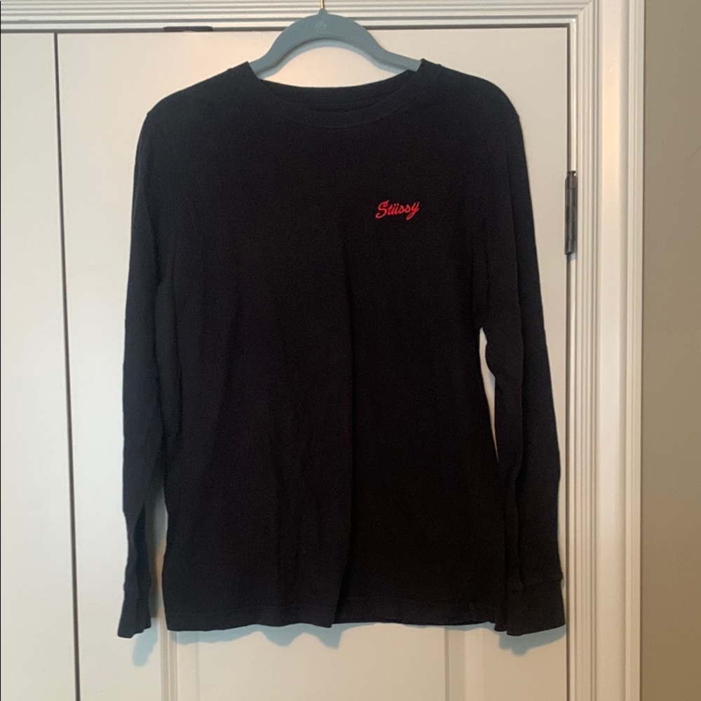 Stussy Black Long Sleeve Shirt